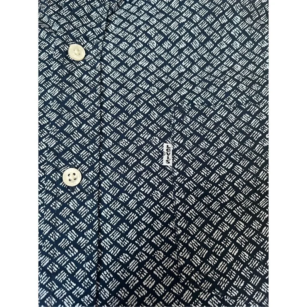 Levi’s Button Up‎ Men’s Long Sleeve Blue Shirt size XXL